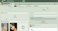 Desktop Screenshot of juliagenocide.deviantart.com