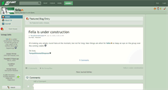 Desktop Screenshot of fella.deviantart.com