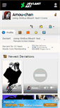 Mobile Screenshot of amou-chan.deviantart.com