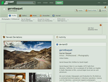 Tablet Screenshot of garretbaquet.deviantart.com