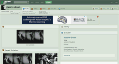 Desktop Screenshot of massive-dream.deviantart.com
