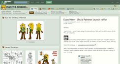Desktop Screenshot of euan-the-echidhog.deviantart.com