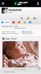 Mobile Screenshot of fortschritt.deviantart.com