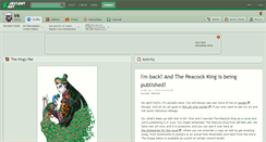 Desktop Screenshot of irk.deviantart.com
