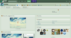 Desktop Screenshot of miralize.deviantart.com