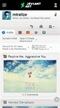 Mobile Screenshot of miralize.deviantart.com