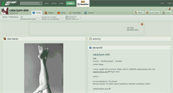 Desktop Screenshot of cataclysm-666.deviantart.com
