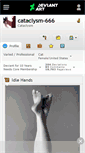 Mobile Screenshot of cataclysm-666.deviantart.com
