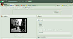 Desktop Screenshot of lexie.deviantart.com