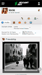 Mobile Screenshot of lexie.deviantart.com