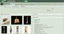 Desktop Screenshot of bourbon-kid.deviantart.com