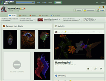 Tablet Screenshot of kscreations.deviantart.com