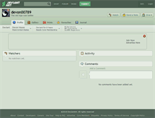 Tablet Screenshot of devon00789.deviantart.com