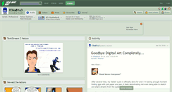 Desktop Screenshot of d3kab1u3.deviantart.com