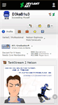 Mobile Screenshot of d3kab1u3.deviantart.com