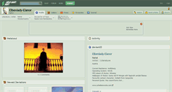 Desktop Screenshot of elbenlady-elanor.deviantart.com