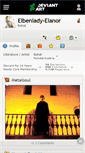 Mobile Screenshot of elbenlady-elanor.deviantart.com