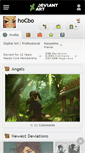 Mobile Screenshot of hocbo.deviantart.com