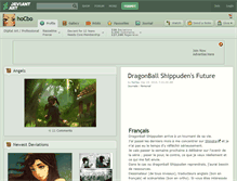 Tablet Screenshot of hocbo.deviantart.com