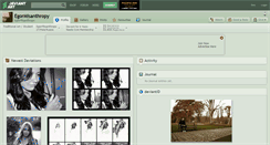 Desktop Screenshot of egormisanthropy.deviantart.com