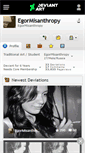 Mobile Screenshot of egormisanthropy.deviantart.com