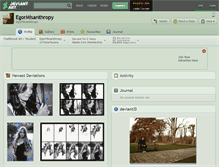 Tablet Screenshot of egormisanthropy.deviantart.com