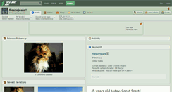 Desktop Screenshot of freezejeans.deviantart.com