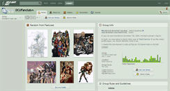 Desktop Screenshot of dcufanclub.deviantart.com