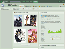 Tablet Screenshot of dcufanclub.deviantart.com