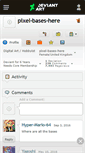 Mobile Screenshot of pixel-bases-here.deviantart.com