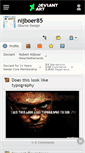 Mobile Screenshot of nijboer85.deviantart.com
