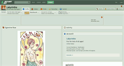 Desktop Screenshot of labyrinthe.deviantart.com