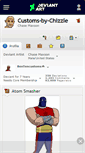 Mobile Screenshot of customs-by-chizzle.deviantart.com