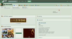 Desktop Screenshot of gfx-downsouth.deviantart.com