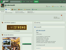 Tablet Screenshot of gfx-downsouth.deviantart.com