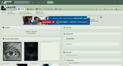 Desktop Screenshot of carzy108.deviantart.com