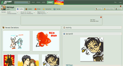 Desktop Screenshot of hiri-kun.deviantart.com