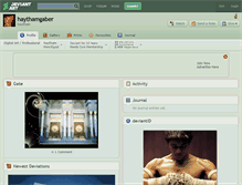 Tablet Screenshot of haythamgaber.deviantart.com