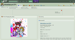 Desktop Screenshot of milestailsprower2991.deviantart.com