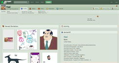 Desktop Screenshot of haai.deviantart.com