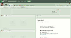 Desktop Screenshot of fjodin.deviantart.com