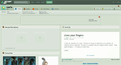 Desktop Screenshot of caeria.deviantart.com