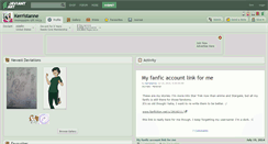 Desktop Screenshot of kerristanne.deviantart.com