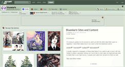 Desktop Screenshot of bluealaris.deviantart.com
