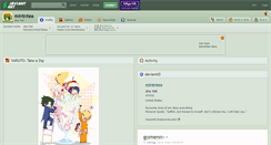 Desktop Screenshot of mintntea.deviantart.com