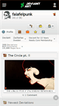 Mobile Screenshot of falafelpunk.deviantart.com