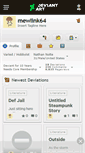 Mobile Screenshot of mewlink64.deviantart.com