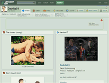 Tablet Screenshot of dashita01.deviantart.com