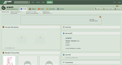Desktop Screenshot of orlanth.deviantart.com