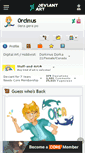Mobile Screenshot of 0rcinus.deviantart.com